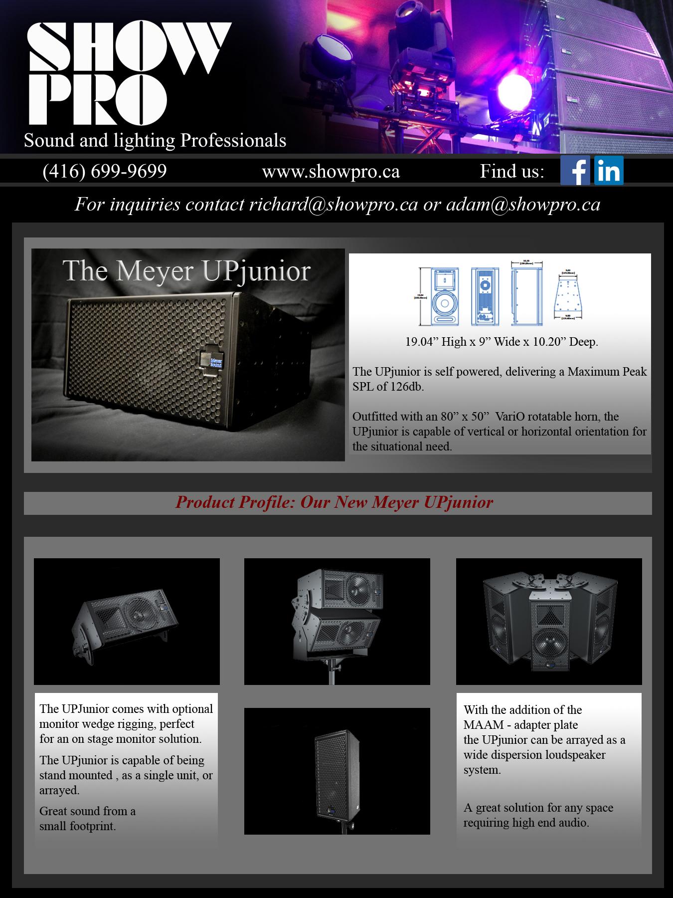 Product Profile Meyer UP Jounior v03 Tech