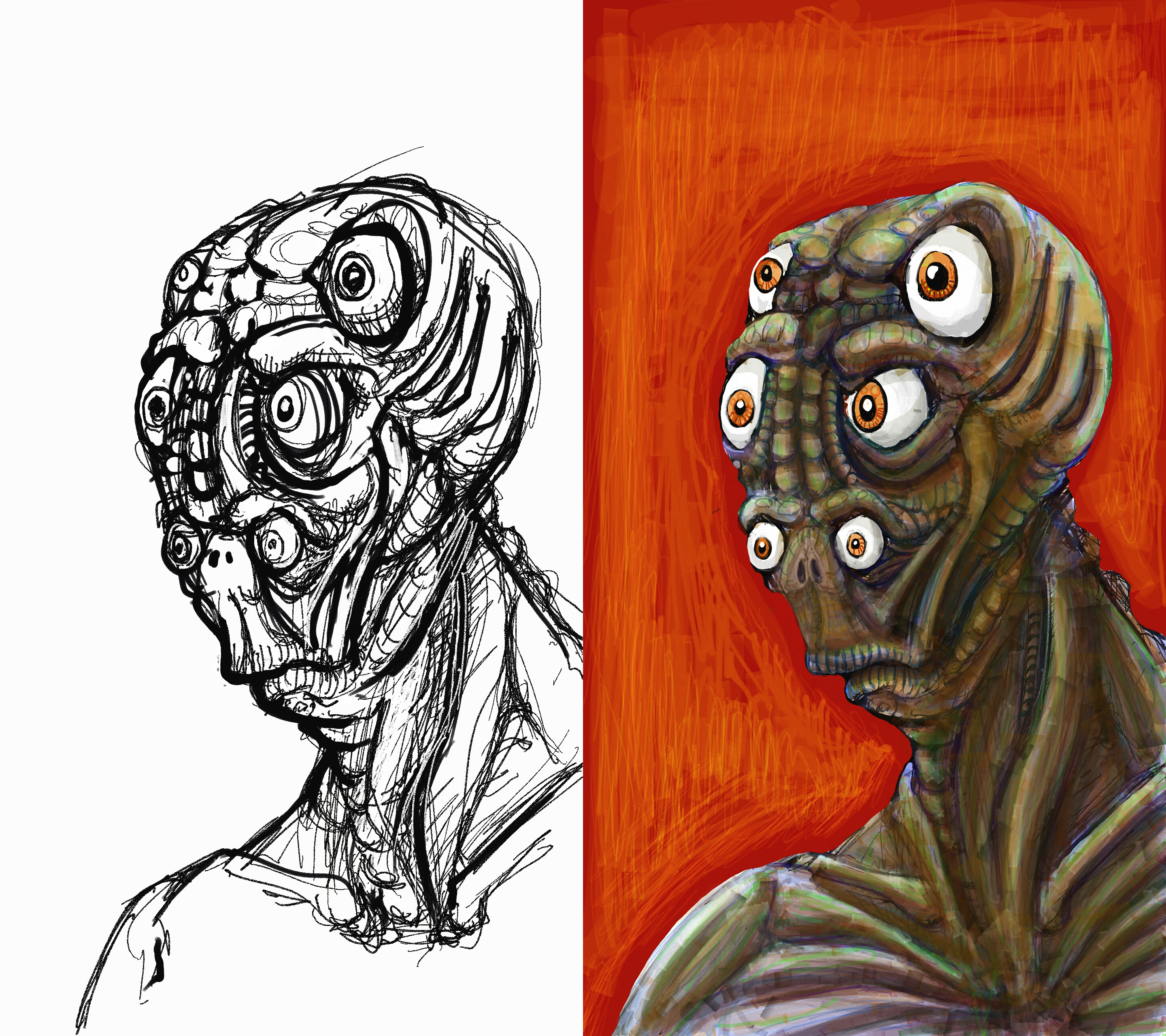 Creature from the ocean_comparason_CC